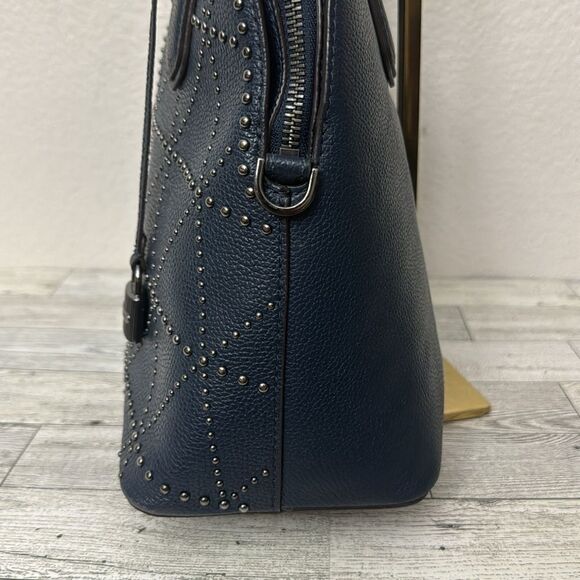 Michael Kors Adele Studded Leather Dome Bag - Picture 7 of 15